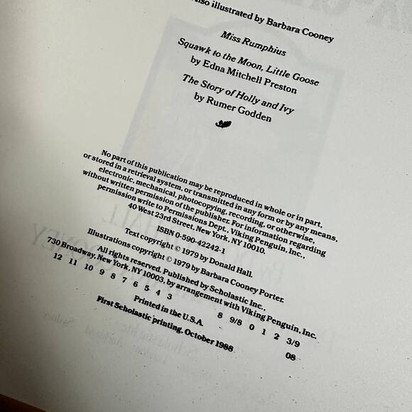 Vintage 1988 Ox-Cart Man Paperback Book - Picture 3 of 8